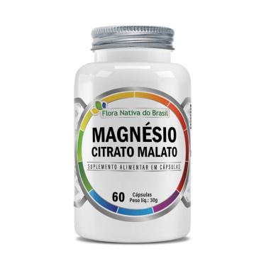 Imagem de Magnésio Citrato Malato 60 Cápsulas Flora Nativa do Brasil-Unissex