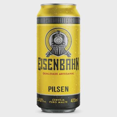 Imagem de Cerveja Pilsen Puro Malte Eisenbahn 473ml Lata Lager
