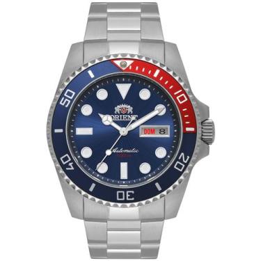 Imagem de Relógio Orient Masculino Automático F49SS026NH Submariner Pepsi Azul 4