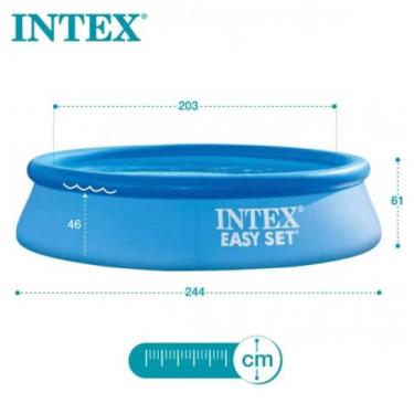 Imagem de Piscina Inflável 1942l 244x61cm Easy Set Intex - 6941057420509