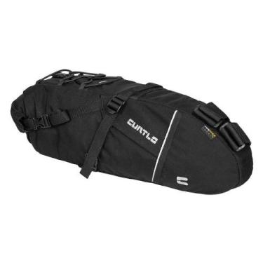 Imagem de Bolsa de Selim Voyager 10 Litros Preto Transporte na Viagem - Curtlo