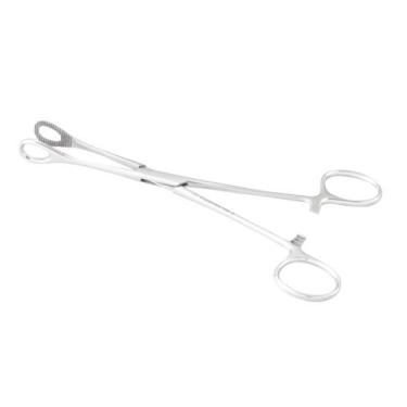 Imagem de Pinça Foerster 20 Cm Reta Aço Inoxidável Cirúrgico - ABC Instrumentos