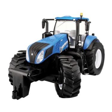 Imagem de Trator Controle Remoto New Holland Farm Tractor 1/16 Maisto 82026