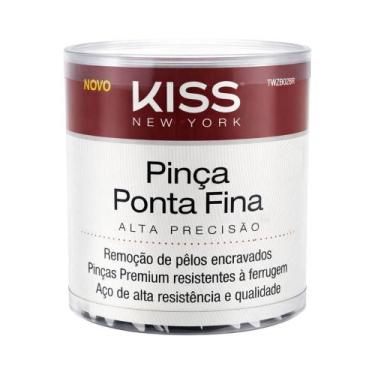 Imagem de Kit Kiss New York: 72 Pinças Ponta Fina Twzb02br