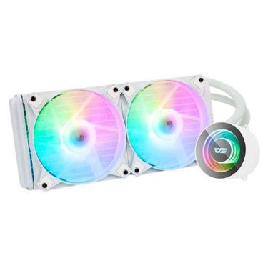 Imagem de Water Cooler Para Processador Darkflash Dx240 12th Gen Intel Cor:Branc