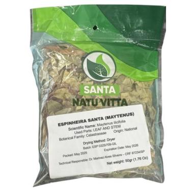 Imagem de Chá SANTA NATU VITTA Espinheira Santa 50g Folhas Soltas