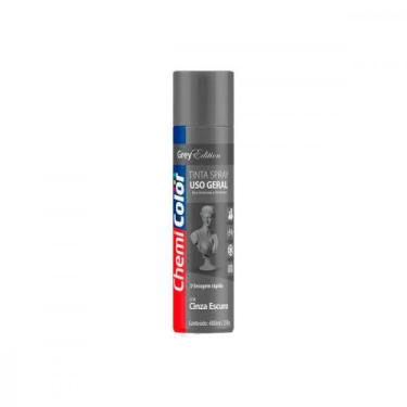 Imagem de Spray Chemic.Geral Cinza Esc. 400Ml - Chemicolor