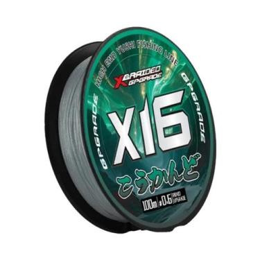 Imagem de Linha de Pesca Trançada YGKX 16 Fios X16 Super Forte PE 100/150/200/30