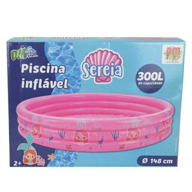 Imagem de Piscina Inflável Sereia 300L - Dm Toys