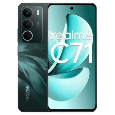 Imagem de Smartphone Celular Realme C71 NFC 128GB, 4GB RAM, Tela LCD 6,67 polega