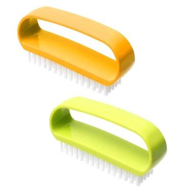 Imagem de Escovinha para Limpeza de Unhas - Kit com 2 Unidades - Cerdas Macias e