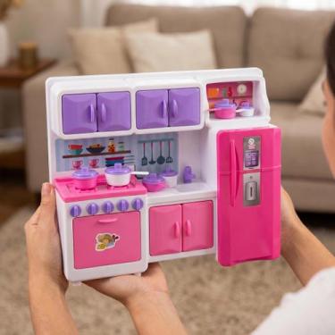 Imagem de Brinquedo Cozinha Infantil Coleção Cristal Lua De Cristal