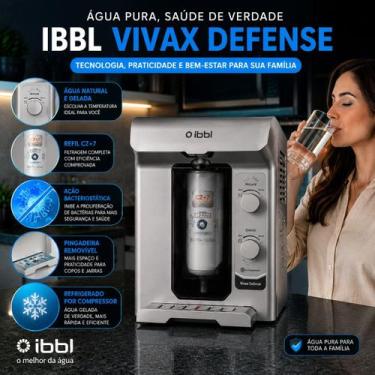 Imagem de Purificador Água Gelada IBBL Vivax Defense Nanotecnologia 7 Etapas Fil