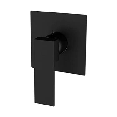 Imagem de ACABAMENTO MONOCOMANDO PARA CHUVEIRO BLACK MATTE PARA BASE DECA - LEXXA