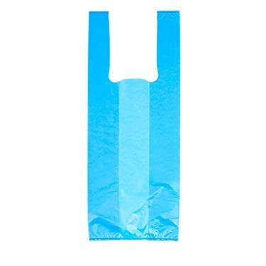 Imagem de Sacola Plástica Supermercado Azul 40x50cm Rioplastic C/1000