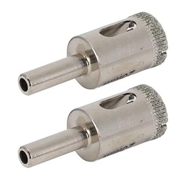 Imagem de Broca de diamante, abridor de orifício estável de 20 mm resistente ao desgaste Fácil instalação Rápida remoção de cavacos para ladrilhos cerâmicos de vidro e mármore