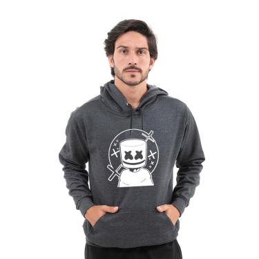 Imagem de Moletom Optron Shop Estampado Com Punho E Bolso