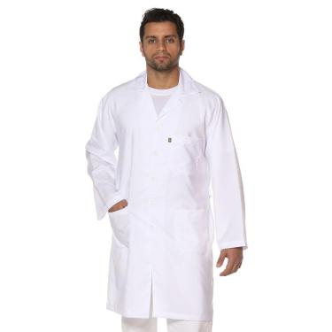 Imagem de Jaleco Masculino Manga Longa Gola Esporte Microsarja