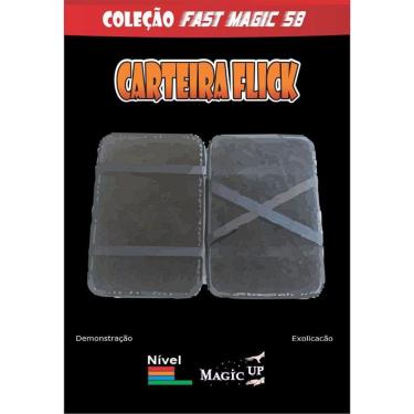 Imagem de Carteira Flick Luxo Magic Up Preta