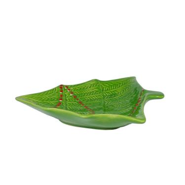 Imagem de Petisqueira de Cerâmica Azevinho Natal Especiarias 26x22cm