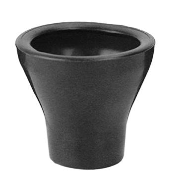 Imagem de YIJU Recuperador de bola de golfe de bola de sucção Gadget de ferramenta de proteção traseira Putter grip para acessórios de, PRETO