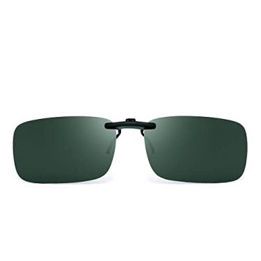 Imagem de Clipe polarizado retangular em óculos de sol femininos masculinos óculos de sol para óculos de prescrição uv400,1, china