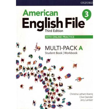 Imagem de American English File 3A Sb/Wb Multi-Pack With Online Practice - 3Rd Ed