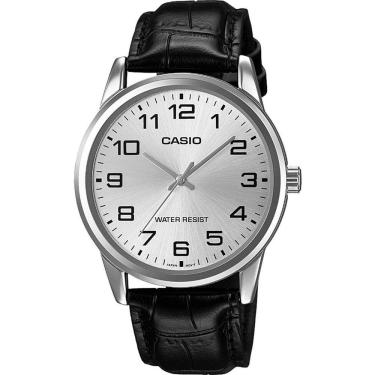 Imagem de Relógio Casio Masculino Couro Mtp-V001l-7Budf