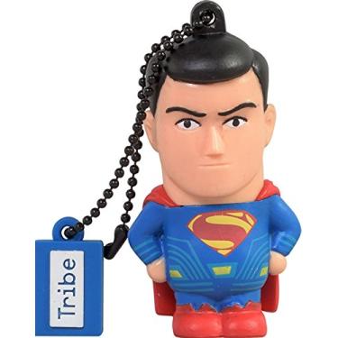 Imagem de Tribe DC Comics Warner Bros. Pendrive Figura 16 GB Funny USB Flash Drive 2.0, Superman Movie, Transparente, Modelo: FD033501