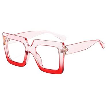 Imagem de Armação de óculos transparentes quadrados vintage óculos claros estilos de tendências designer de óculos de moda, 3, China
