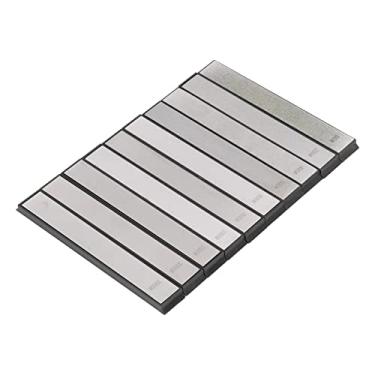 Imagem de Conjunto de Pedra de Amolar Faca, Pedra de Amolar Portátil Multifuncional de 10 Peças Feita à Mão para Reparar e Aparar Lâminas