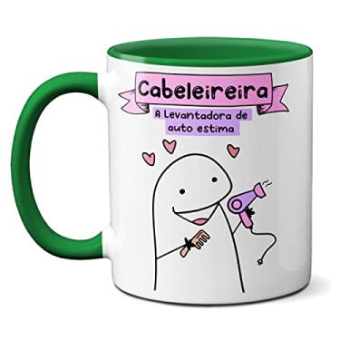 Imagem de Caneca Cabeleireira A Levantadora De Auto Estima Presente (Verde)