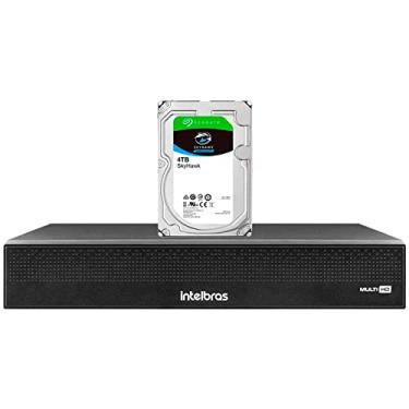 Imagem de Dvr Gravador de Vídeo Intelbras MHDX 3116-C 16 Canais Full HD 1080p com Compressão H.265+ e Inteligência Artificial + HD SkyHawk 4TB