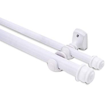 Imagem de Kit Varão 2, 00 M Belchior Uniq Duplo Branco 19 X 19 Mm