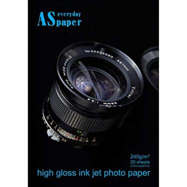 Imagem de Papel Fotografico Inkjet A4 High Glossy Everyday 240G Pct Com 20-52095