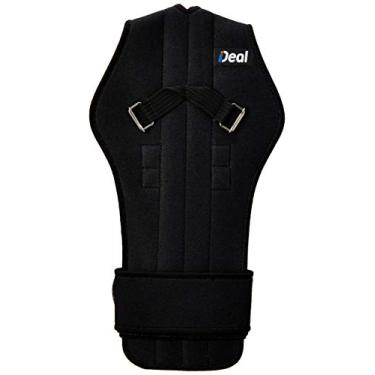 Imagem de Corretor Postural Completo Magnético Preto, Ideal Produtos Ortopédicos