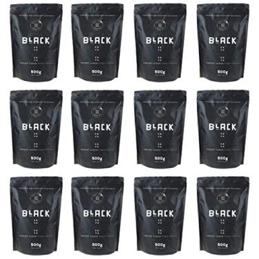 Imagem de KIT COM 12 ERVA MATE 500G PARA TERERÉ BLACK ERVA (Pura Folha)