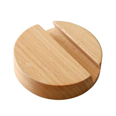 Imagem de Docking Station Para Telefone Suporte De Base De Vela Rack De Carregamento Do Telefone Móvel Suporte De Exibição De Moldura De Foto Suporte Para Smartphone Tábua Bambu De Madeira
