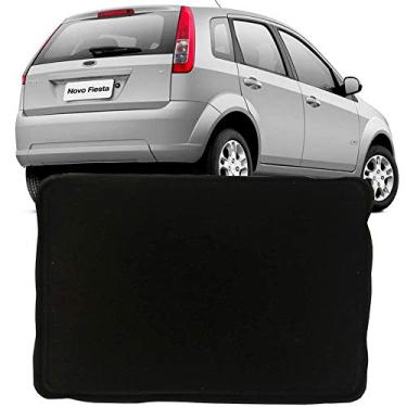 Imagem de Tapete Bandeja Universal Série 1 Porta Malas Com Borda Elevada de 3,5cm Ford Fiesta 2004 05 06 07 08 09 10 11 12 12