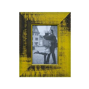 Imagem de Porta Retrato Para Foto no Tamanho 10X15cm Kapos Amarelo