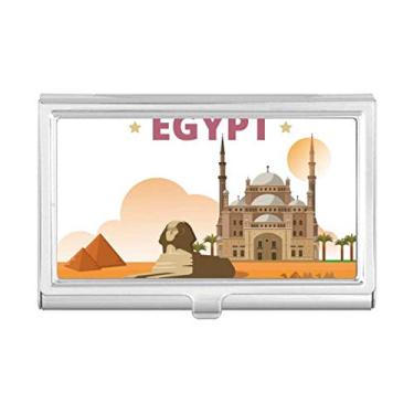 Imagem de Cidade Pirâmide Esfinge Egito Porta-cartões Carteira de bolso