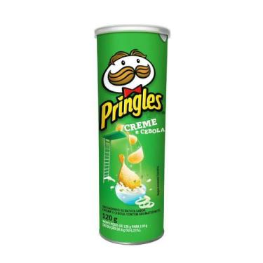 Imagem de Batatas Pringles 114Gr Sabor Creme E Cebola
