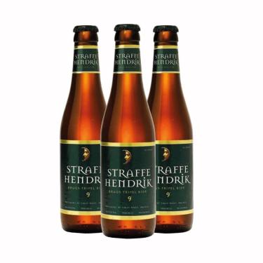 Imagem de Pack 3 Cervejas Belga Straffe Hendrik Tripel 330ml