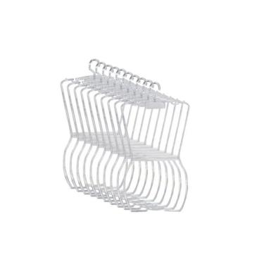 Imagem de  Kit 10 Un. Cabide De Acrílico Adulto A Unidade Corpinho Silhueta Expositor Organizador Para Biquínis e Roupas