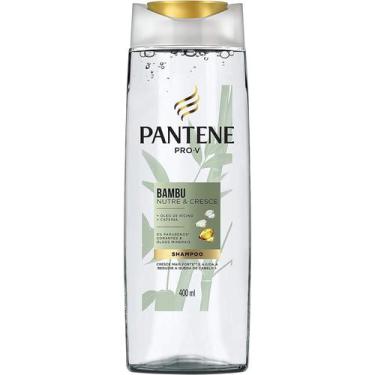 Imagem de Shampoo Bambu Nutre & Cresce 400ml Pantene Pro-V Com Óleos De Rícino E