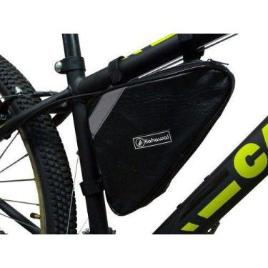 Imagem de Bolsa De Quadro Preta Para Bike Capacidade De 1,2L - Kahawai Capas Imp