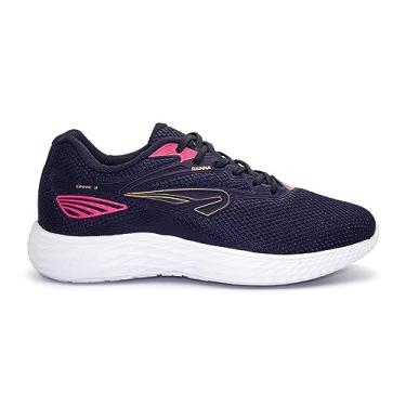 Imagem de Tênis Rainha Drive Iii Marinho/pink/dourado Ra02050012 35