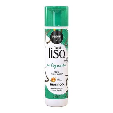 Imagem de Salon Line, Shampoo, Meu Liso, Antiqueda, Vegano - Para Cabelos Lisos Naturais, Alisados ou Relaxados, 300 ml