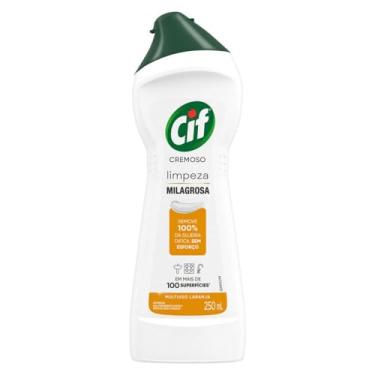 Imagem de CIF Cremoso Limpeza Milagrosa Laranja 250 ml