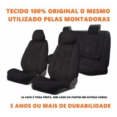 Imagem de Capa Para Banco de Carro em Tecido Automivo Universal (Fiesta Hatch 1996 a 2014)